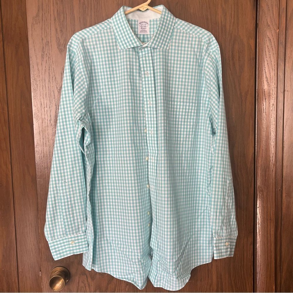 Brooks Brothers Gingam Plaid Classic Shirt